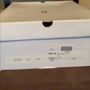 SUPRA SKYTOP SIZE 11.5 never worn